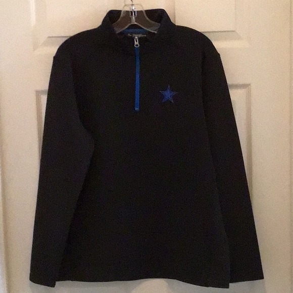 Men’s Dallas Cowboys Half Zip Shirt - Picture 1 of 7